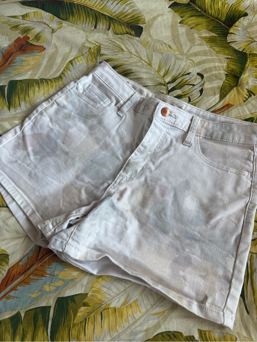 Off-white High Rise Shorts